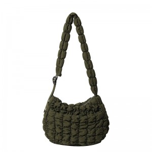 CHIOS CLUB - 可調節式肩帶泡泡袋 Chios Signature Bubble Tote [tote29] Olive drab